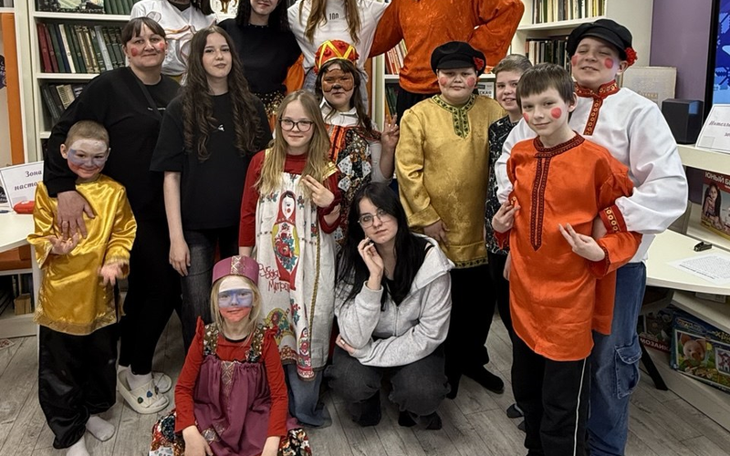 Модельная библиотека поселка Дебин стала центром притяжения для жителей всех возрастов