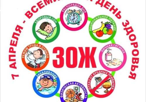 С 6 по 12 апреля в России проходит Неделя продвижения здорового образа жизни