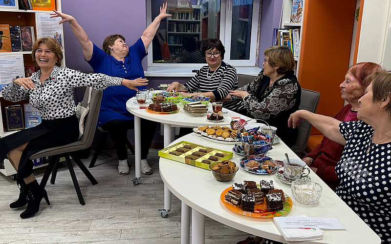 Вечер отдыха «нас старость дома не застанет»